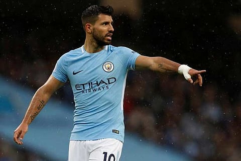 Manchester City's Sergio Aguero