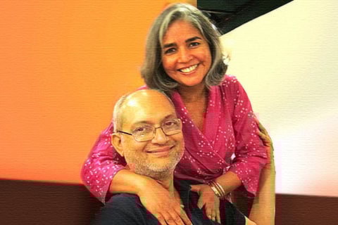 KS Narendran and Chandrika