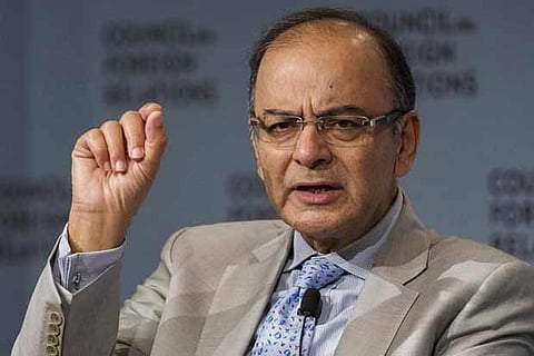 Union Finance Minister Arun Jaitley