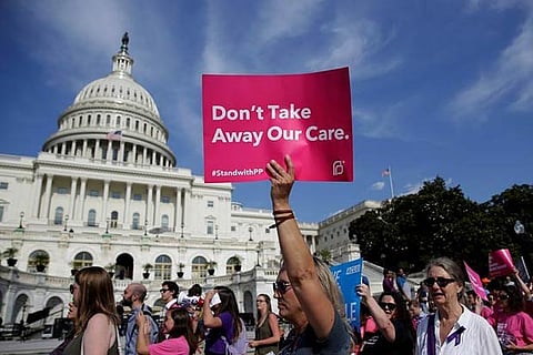 Trump announced a rollback of a rule that allows employers to cover birth control in healthcare plan