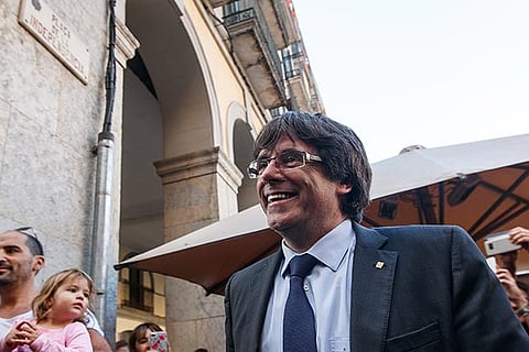 Catalan leader Carles Puigdemont