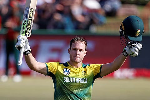 South Africa?s David Miller scored his century off just 35 balls