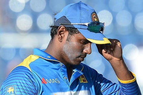 Sri Lankan All-rounder Angelo Mathews