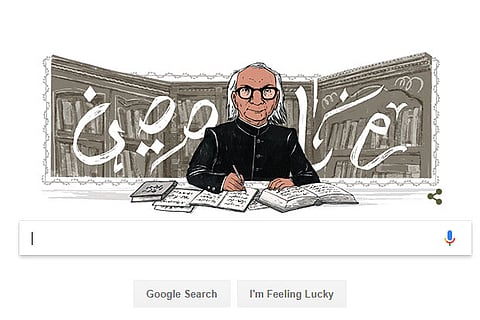 Google honours Urdu writer Desnavi with special doodle