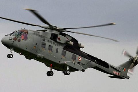 A file photo of AgustaWestland VVIP Helicopter
