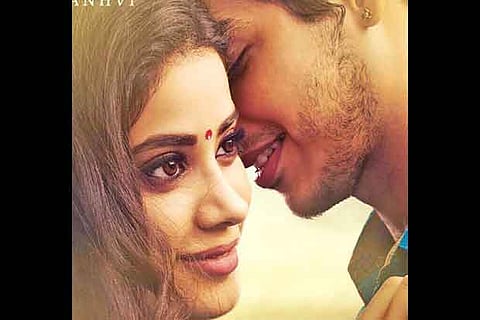 Sridevi’s daughter looks stunning in Dhadak poster