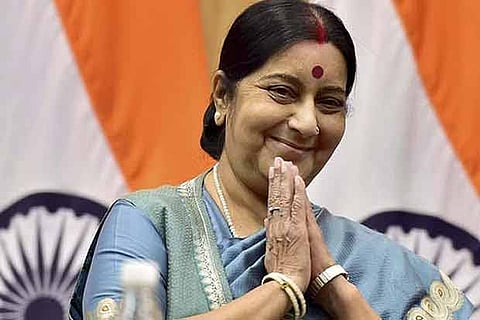 External Affairs Minister Sushma Swaraj