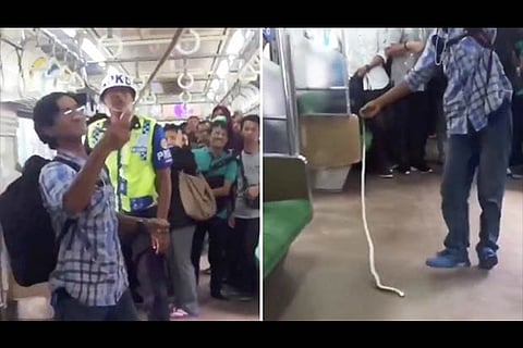 Screen grab from the video