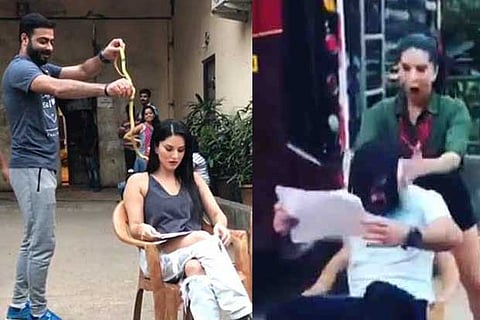 Snake prank on Sunny Leone goes viral