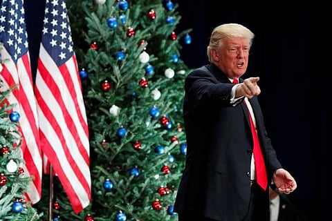 US President Donald Trump