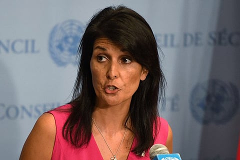 US Ambassador to the UN Nikki Haley