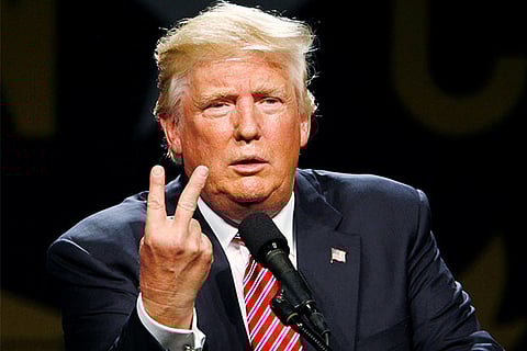 US President Donald Trump