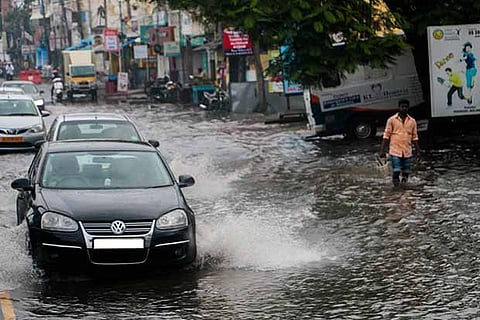 File photo of the Chennai rains