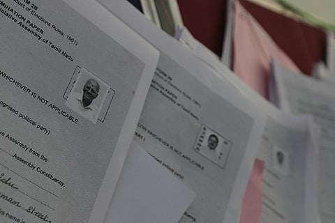 Nomination of papers of candidates