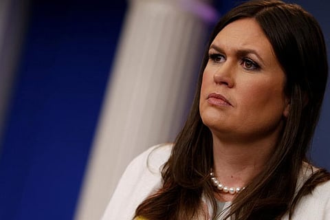 White House Press Secretary Sarah Sanders