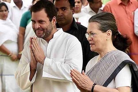 Rahul Gandhi and Sonia Gandhi