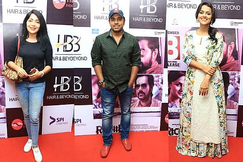 Ramya, Nivin Pauly and Shraddha Srinath