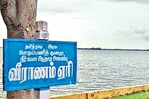 Veeranam lake