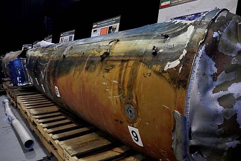 US Defense says this missile is confirmed as a "Qiam" ballistic missile manufactured in Iran