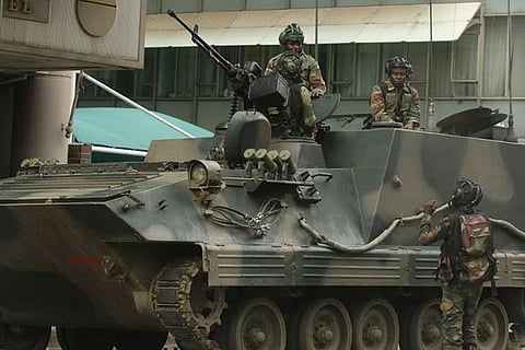 Zimbabwe army leaves streets a month after Mugabe's ouster
