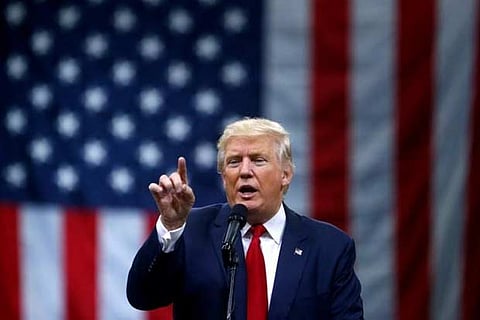 US President Donald Trump