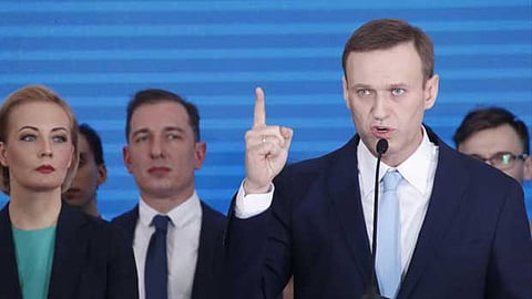 Russian opposition leader Alexei Navalny