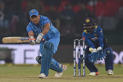 MS Dhoni gets support from Rohit Sharma