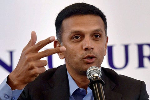 U-19 chief coach Rahul Dravid