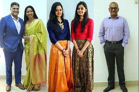 Bharat and Bhakti Joshi; Shruti and Sahana Kumar; V Sriram