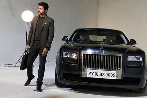 A recent photoshoot for Vijay 62 that made its way to the internet