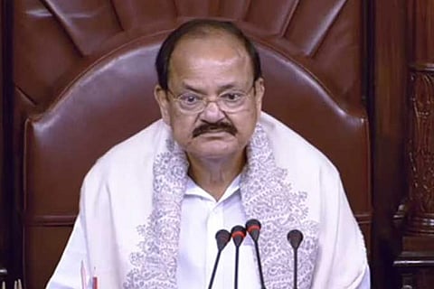 Rajya Sabha chairperson Venkaiah Naidu