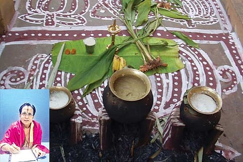 Praying for a sunny, prosperous life