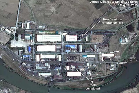 North Korean nuclear base. (AP)