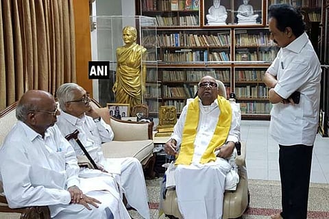 AIADMK govt wishes DMK chief Karunanidhi well