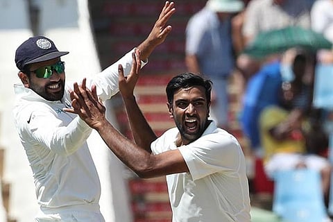 Ashwin's three, lively fielding drive India's fightback