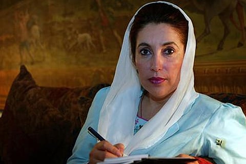 Former Pakistani Prime Minister Benazir Bhutto