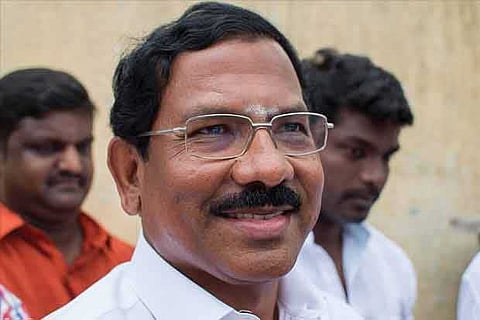 Tamil Development Minister K Pandiarajan