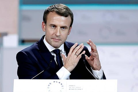 French President Emmanuel Macron