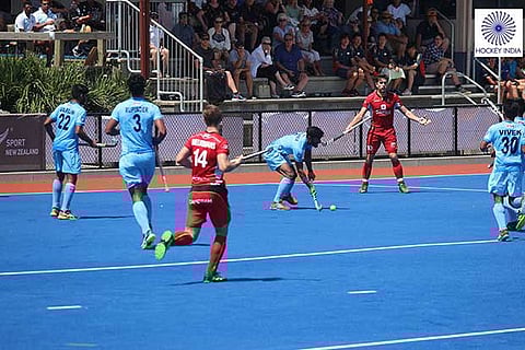 India lost to Belgium 1-2 in a thrilling final