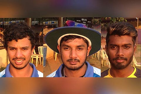 Ashwin Hebbar, Ricky Bhui and J Kousik