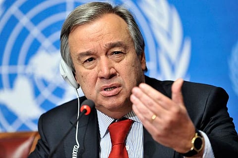 UN chief Antonio Guterres