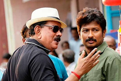 A still during the film Nimir