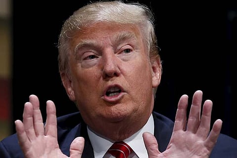 US President Donald Trump