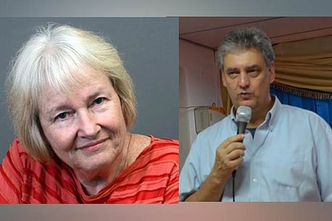 Cathryn Fairlee and Eric Miller