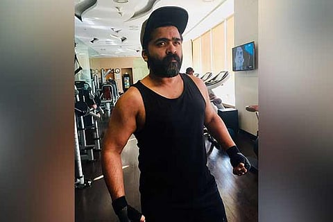A recent pic of STR (Silambarasan) which is going viral on social media platforms