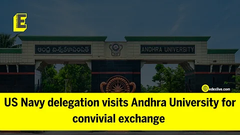 US Navy delegation visits Andhra University for convivial exchange 