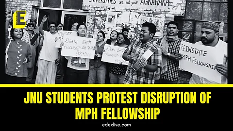 The JNUSU notification highlights a susceptible reason for the confusion surrounding the disbursement of the fellowship