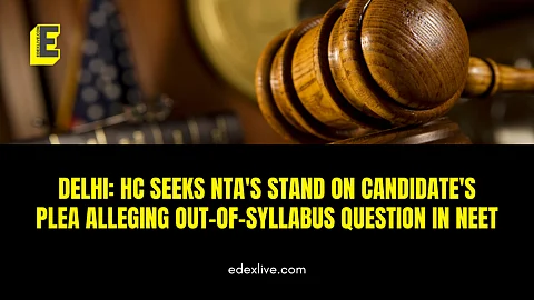 The petitioner claimed one question in the physics section was based on 'radioactivity' when 'radioactivity topic' was not a part of the syllabus
