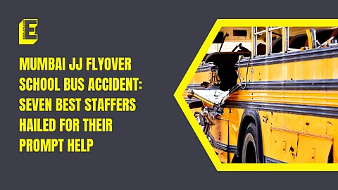 A boy and the vehicle's cleaner were thrown out on impact