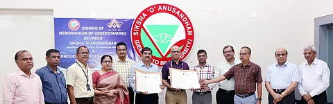 During the MoU signing